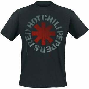 Red Hot Chili Peppers Ing Stencil Black M kép