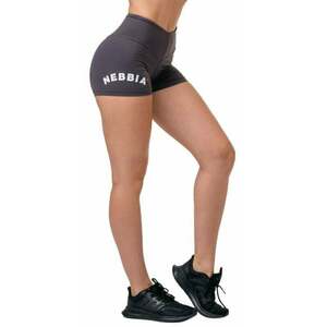 Nebbia Classic Hero High-Waist Shorts Marron M Fitness nadrág kép