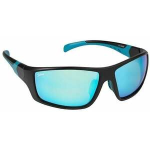 Salmo Sunglasses Black/Bue Frame/Ice Blue Lenses Horgász szemüveg kép