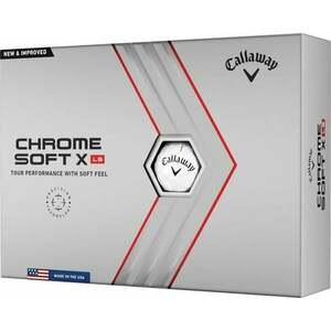 Callaway Chrome Soft X LS 2022 Golf Balls Golflabda kép