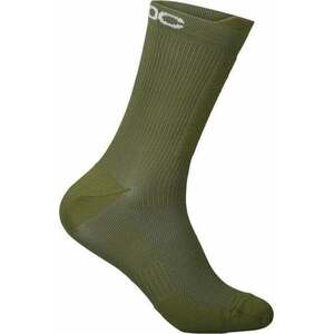 POC Lithe MTB Sock Mid Epidote Green L Kerékpáros zoknik kép
