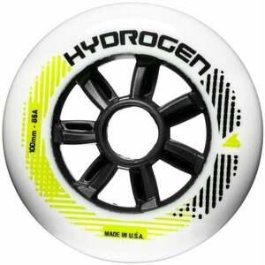 Rollerblade Hydrogen Wheels 100/85A White 8 kép