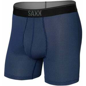 SAXX Quest Boxer Brief Midnight Blue II M Fitness fehérnemű kép