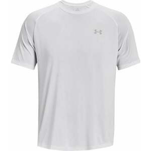 Under Armour Men's UA Tech Reflective Short Sleeve White/Reflective S Fitness póló kép