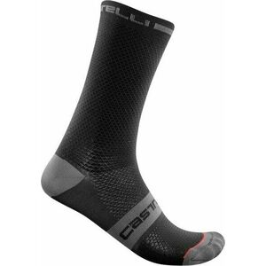 Castelli Superleggera T 18 Sock Black S/M Kerékpáros zoknik kép