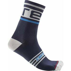 Castelli Prologo 15 Sock Belgian Blue S/M Kerékpáros zoknik kép