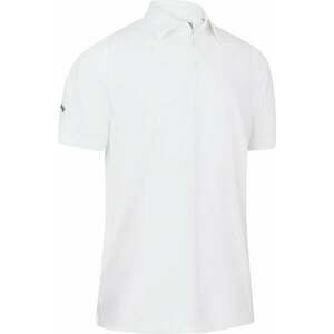 Callaway Swingtech Solid Mens Polo Shirt Bright White L kép