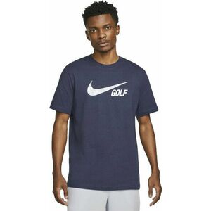 Nike Swoosh Mens Golf T-Shirt Midnight Navy L kép