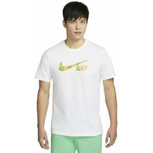 Nike Swoosh Mens Golf T-Shirt White S kép