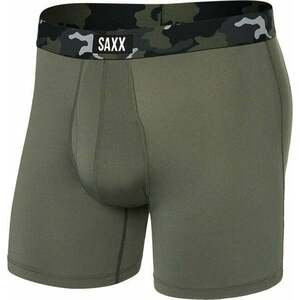 SAXX Sport Mesh Boxer Brief Dusty Olive/Camo L Fitness fehérnemű kép