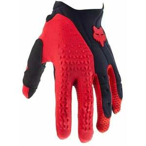 FOX Pawtector Gloves Black/Red M Motoros kesztyűk kép