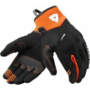 Rev'it! Gloves Endo Black/Orange 3XL Motoros kesztyűk kép