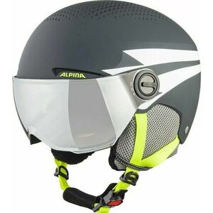 Alpina Zupo Visor Q-Lite Junior Ski helmet Charcoal/Neon Matt M Sísisak kép