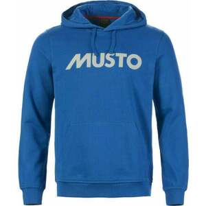 Musto Essentials Logo Kapucni Aruba Blue M kép