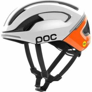 POC Omne Beacon MIPS Fluorescent Orange AVIP/Hydrogen White 56-61 Kerékpár sisak kép