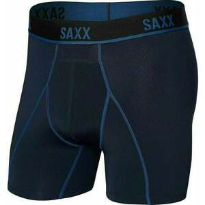 SAXX Kinetic Boxer Brief Navy/City Blue 2XL Fitness fehérnemű kép