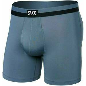 SAXX Sport Mesh Boxer Brief Stone Blue S Fitness fehérnemű kép