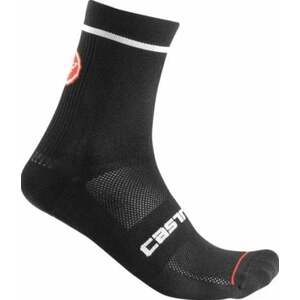 Castelli Entrata 9 Sock Black S/M Kerékpáros zoknik kép