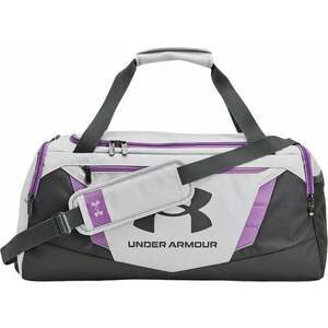 Under Armour UA Undeniable 5.0 Small Duffle Bag Halo Gray/Provence Purple/Castlerock 40 L Sporttáska kép