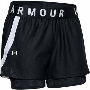 Under Armour Women's UA Play Up 2-in-1 Shorts Black/White S Fitness nadrág kép
