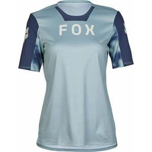 FOX Womens Defend Taunt Short Sleeve Jersey Dzsörzi Gunmetal S kép