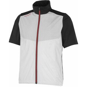 Galvin Green Livingston Mens Windproof And Water Repellent Short Sleeve Jacket White/Black/Red M kép