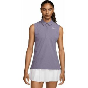 Nike Dri-Fit ADV Tour Womens Sleevless Polo Daybreak/White M kép