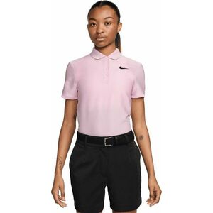 Nike Dri-Fit Victory Womens Polo Polo Pink Foam /Black M kép
