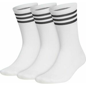 Adidas Basic Crew Golf Socks 3-Pairs Zokni White 48-51 kép