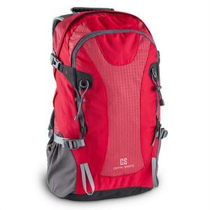 Capital Sports CS 38 szabadidő- és turisztikai hátizsák, 38 liter, vízlepergető nylon, piros kép