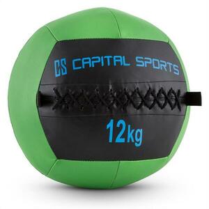 Capital Sports Wallba 12, zöld, 12 kg, wall ball, műbőr kép