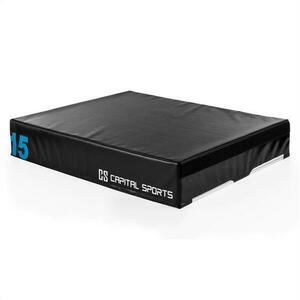 Capital Sports Rookso Soft Jump box, plyo box / plyometrikus doboz, 15 cm, fekete kép