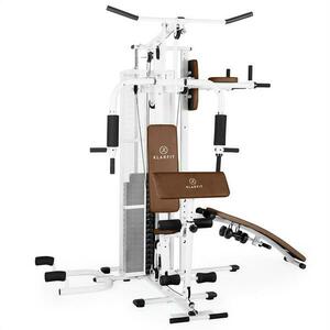 KLARFIT Ultimate Gym 5000, multifunkciós fitnesz állomás, fehér kép