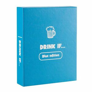 Spielehelden Drink if... Blue Edition, Ivós játék 100+ kérdés, Játékosok száma: 2+, Korhatár: 18+ angol nyelvű kép