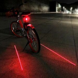 LED-es kerékpár hátsó lámpa kép