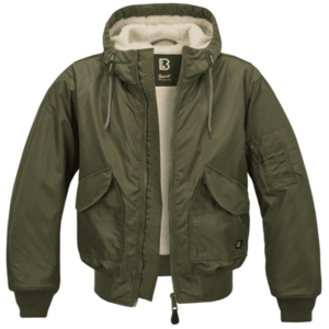 Brandit CWU kapucnis kabát, olívazöld kép