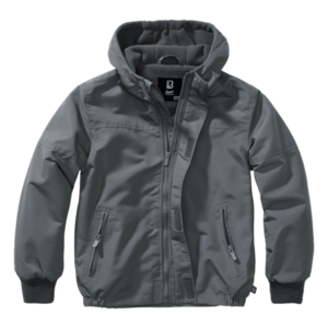 Brandit gyermek Frontzip Windbreaker kabát, antracit kép