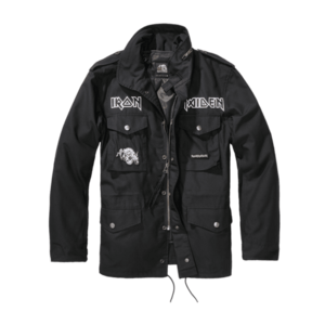 Brandit Iron Maiden M65 kabát, fekete kép