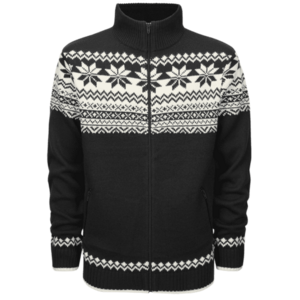Brandit pulóver norvég cipzárral, fekete színű kép