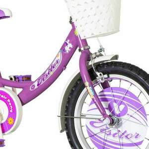 KPC Pony 16 pónis gyerek kerékpár lila kép