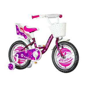 KPC Liloo 16 pillangós gyerek kerékpár kép
