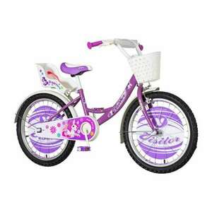KPC Pony 20 pónis gyerek kerékpár lila kép