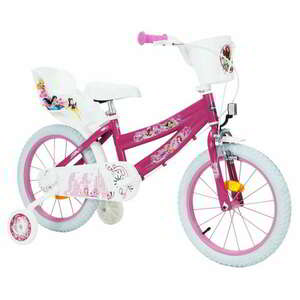 Huffy Disney Princess kerékpár - Rózsaszín/fehér (16-os méret) kép