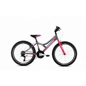 Capriolo Diavolo 400 24" gyerek kerékpár Grafit-Pink 2020 kép