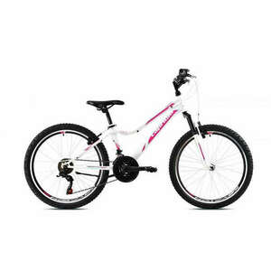 Capriolo DIAVOLO DX 400 FS hegyi kerékpár 24"/18HT white-pink 13"... kép