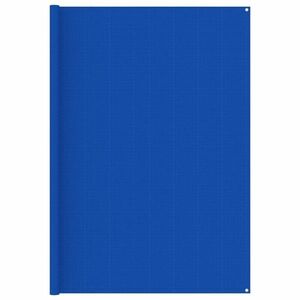 vidaXL kék HDPE sátorszőnyeg 250 x 600 cm kép