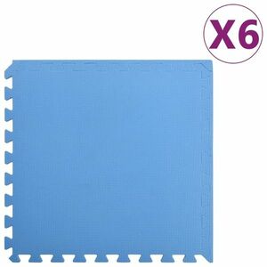 vidaXL 6 db kék EVA habszivacs padlószőnyeg 2, 16 ㎡ kép
