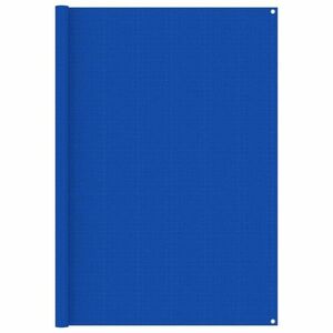 vidaXL kék HDPE sátorszőnyeg 200 x 400 cm kép