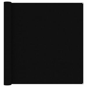 vidaXL fekete sátorszőnyeg 300 x 500 cm kép