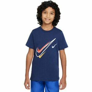 Nike NSW SOS SS TEE Fiú póló, sötétkék, méret kép